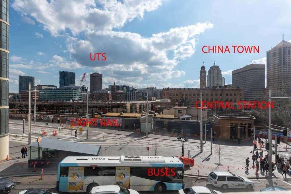 Luxe Ensuite Double Room - Ac - Next To Central&Cbd - Near Darling Harbour& Chinatown& Usyd& Uts Cité de Cité de Sydney Extérieur photo